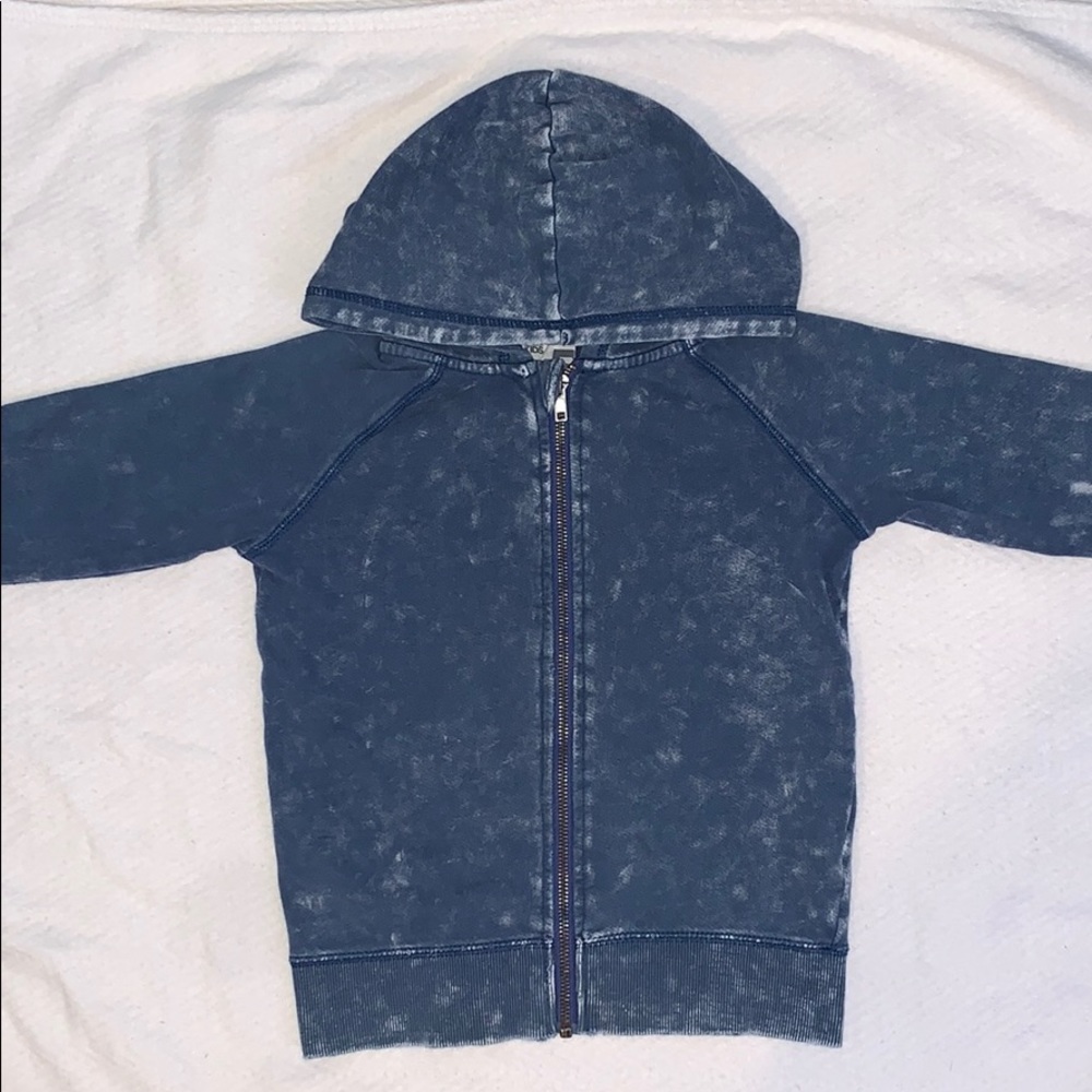 “KIDS COTTON ON” distressed acid washed hoodie